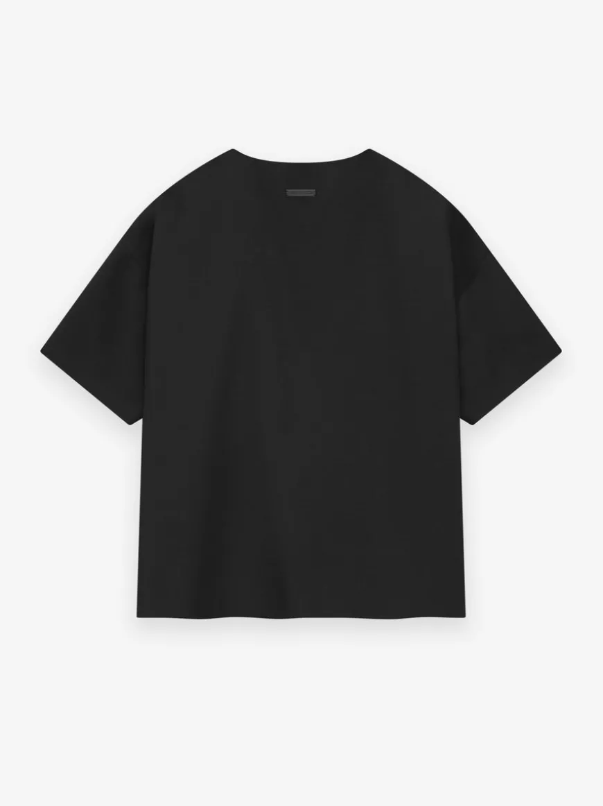 Wool Mohair Relaxed Tee