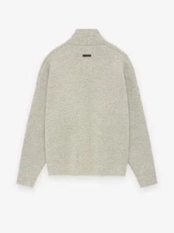 Wool Mohair V-Neck Sweater