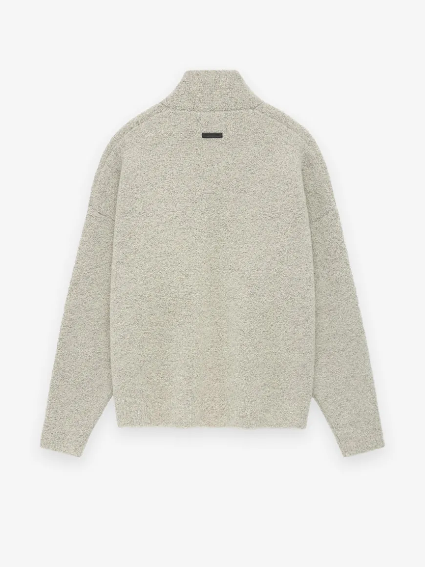 Wool Mohair V-Neck Sweater