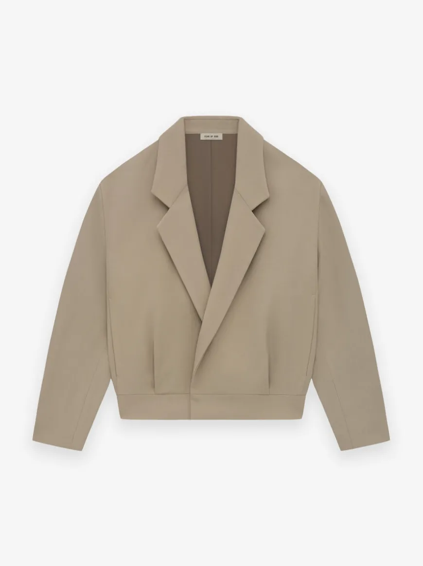 Wool Notch Lapel Jacket
