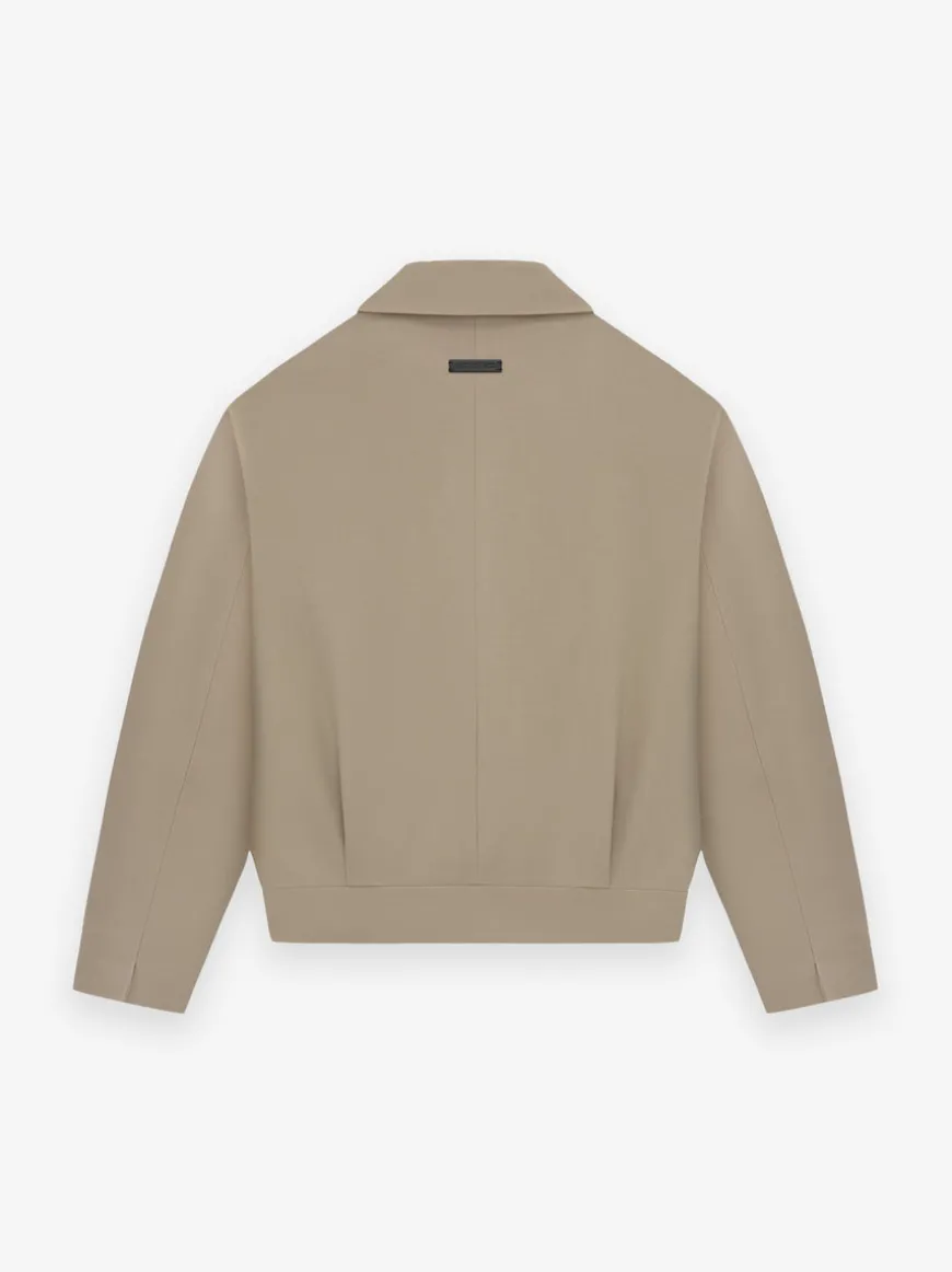 Wool Notch Lapel Jacket